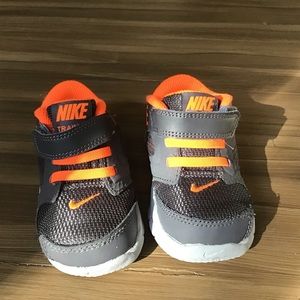 Infant Nike brand athletic shoes in excellent condition
